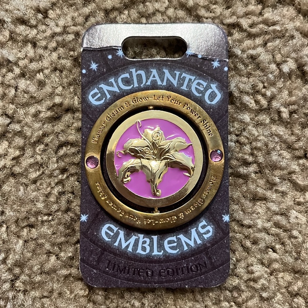 Disney LE Enchanted Emblems Pin Tangled